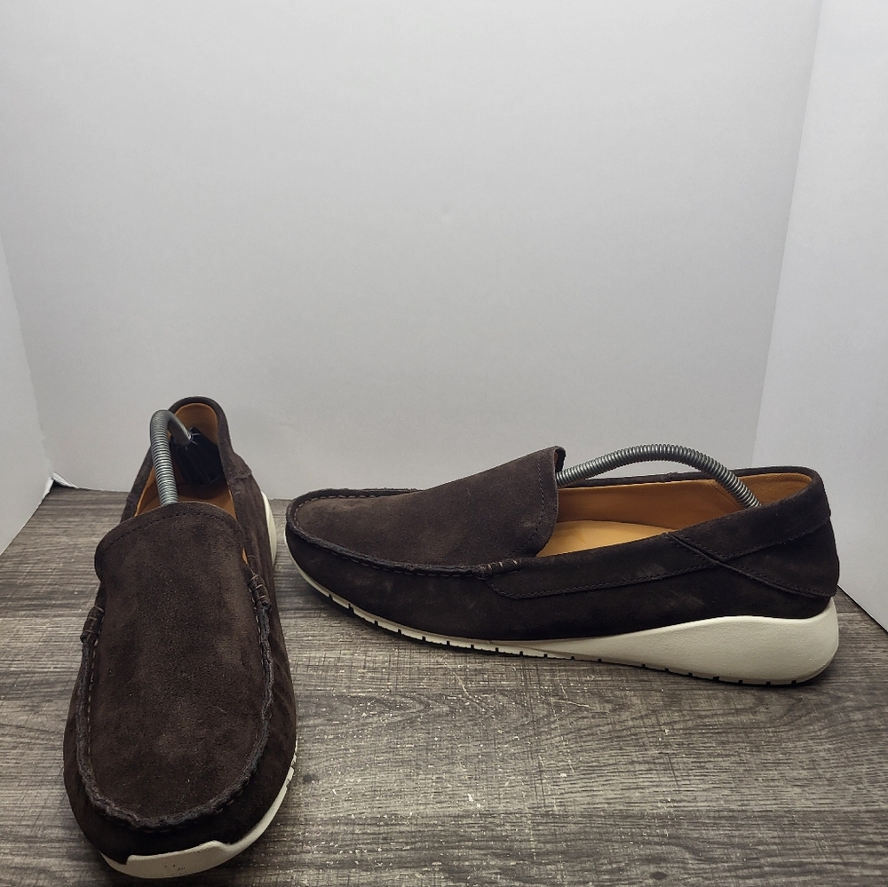 OluKai Ka'a Loafer Slip on Shoes Men's Size 12 Dark Brown New
